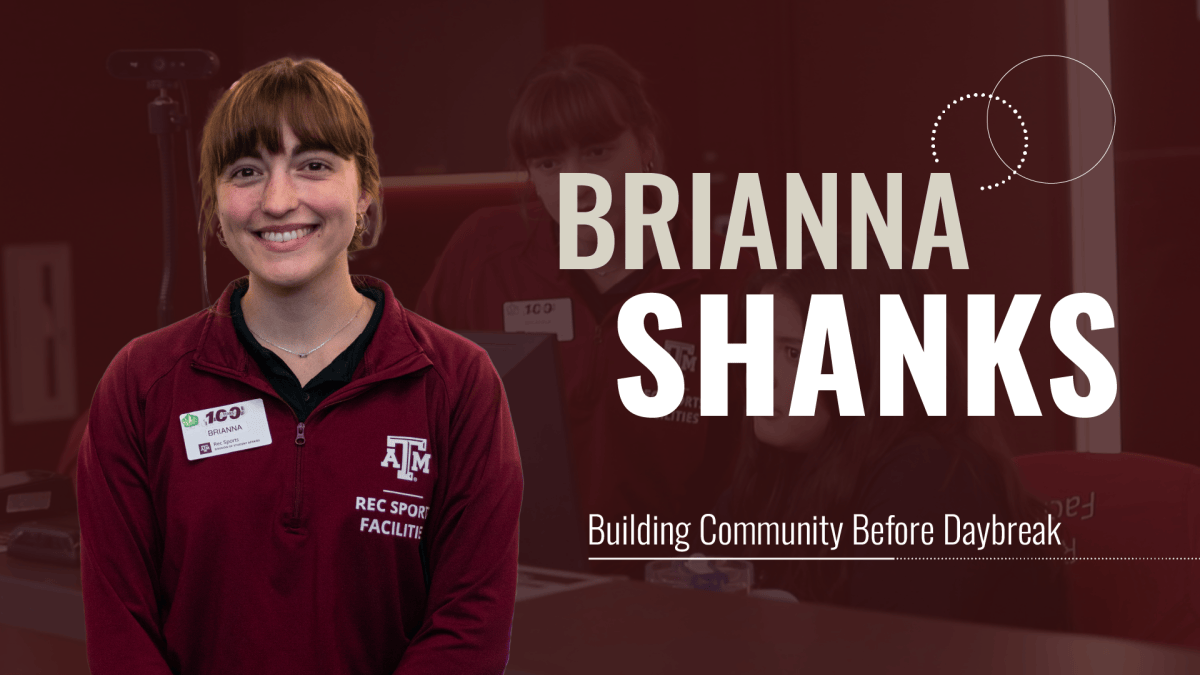 Brianna Shanks’26: Building Community Before&nbsp;Daybreak
