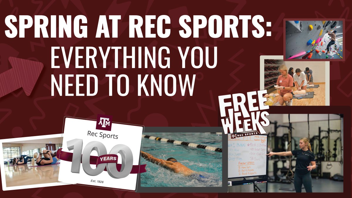Spring at Rec Sports: Everything you need to&nbsp;know