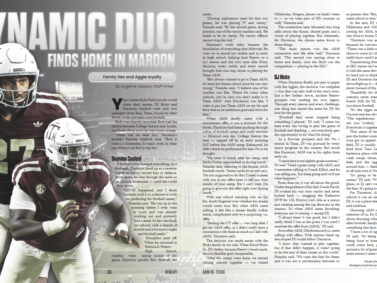 Dynamic Duo Finds Home In&nbsp;Maroon