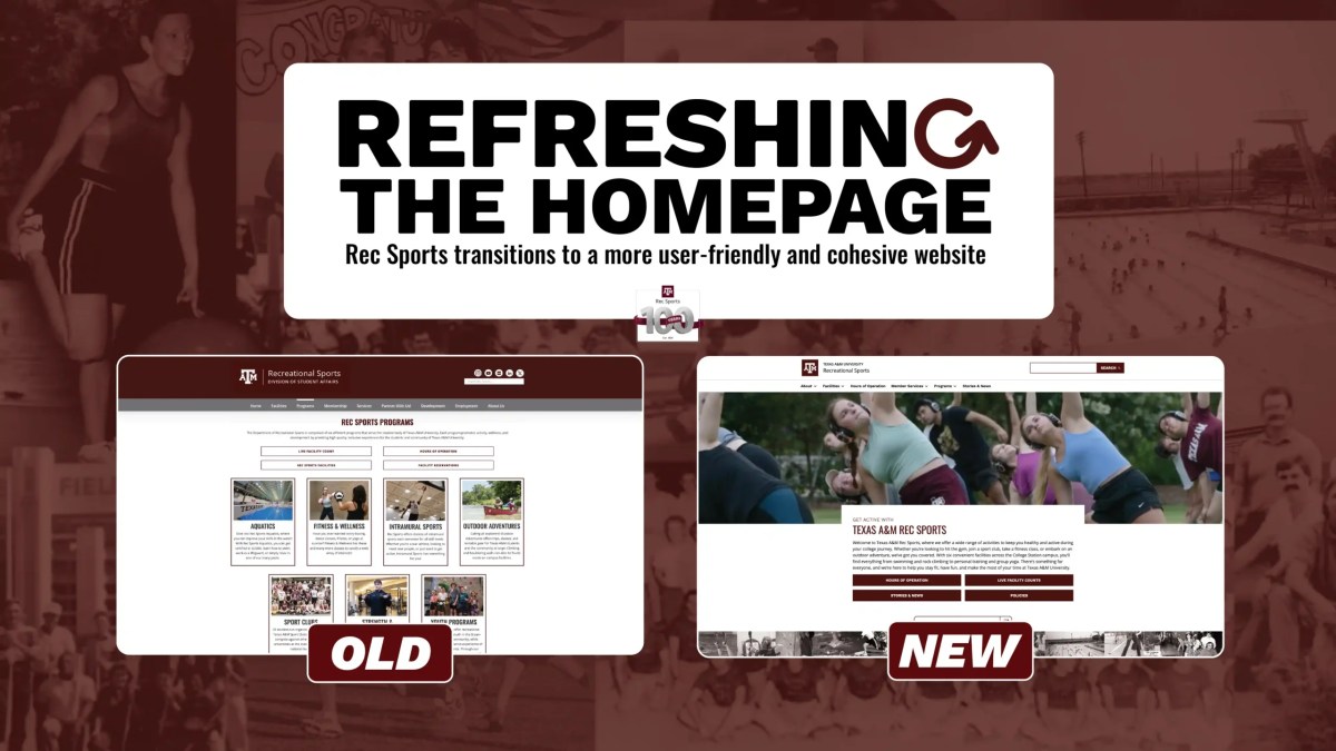 Refreshing the Homepage